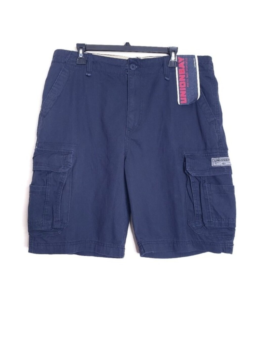 Union Bay Navy Blue Cotton Cargo Utility Shorts Men's Size 38 New NWT